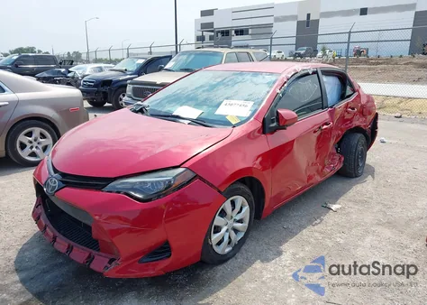 2017 Toyota Corolla Le из США, поврежденный, VIN 5YFBURHE4HP677197